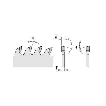 Пильний диск для багетів CMT 250х30х80 ORANGE CHROME® - чистий різ (285.580.10M)