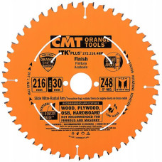 Пильний диск по дереву з тонким пропилом CMT 216х30х48 (272.216.48M)