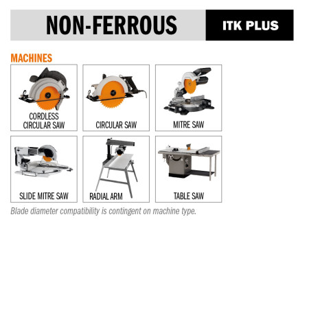 Пильний диск по алюмінію та пластику CMT 300x30x96 (276.300.96M)