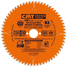 Пильний диск по алюмінію CMT 216х30х64 ITK PLUS® (276.216.64M)