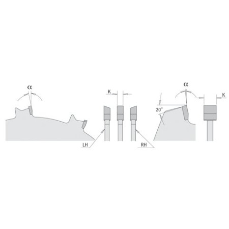 Dado LOCKED Pro набір дисків CMT 203х30х12 (230.312.08M)