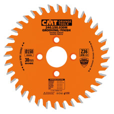 Пазовий пильний диск по дереву CMT 150х30х36 (240.150.030M)