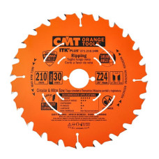 Пильний диск по дереву з тонким пропилом CMT 210х30х24 (271.210.24M)