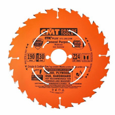 Пильний диск по дереву з тонким пропилом CMT 190х30х24 (271.190.24M)