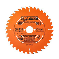 Пильний диск по дереву з тонким пропилом CMT 200х30х36 (271.200.36M)