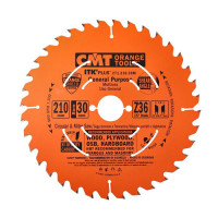 Пильний диск по дереву з тонким пропилом CMT 210х30х36 (271.210.36M)