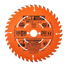 Пильний диск по дереву з тонким пропилом CMT 160х20х40 (272.160.40H)