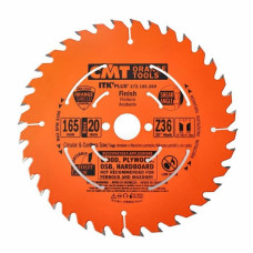 Пильний диск по дереву з тонким пропилом CMT 165х20х36 (272.165.36H)