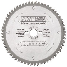 Пильний диск для форматно-розкрійного верстата по ДСП та ламінату CMT 250х30х60 XTREME з негативним кутом (281.061.10M)