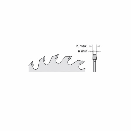 Підрізний диск конічний CMT 125х20х24 для форматно-розкрійного верстата (288.125.24H2)