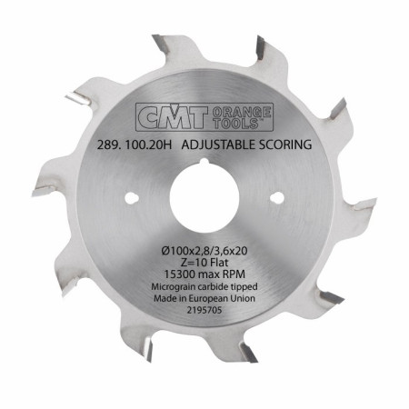 Підрізний диск двокорпусний CMT 120х22х24 для форматно-розкрійного верстата (289.120.24K)