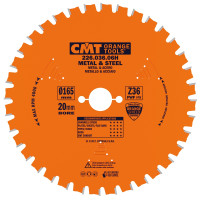 Пильний диск по металу CMT 165х20х36 (226.036.06H)