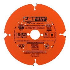 Пильний диск по фіброцементу CMT 190х30х12 (236.190.12M)