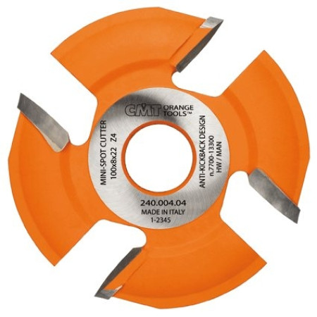 Дискова фреза для ламельного фрезера (Lamello) CMT 100х22х4 (240.004.04)