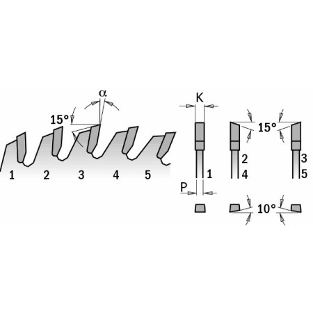 Пильний диск по дереву CMT 300х30х100 - чистий різ (274.100.12M)