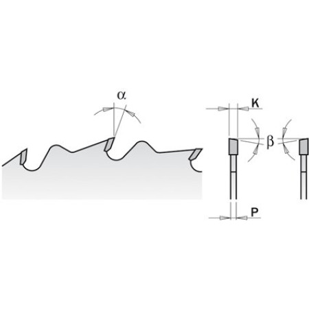 Пильний диск по дереву CMT 400х30х36 - поздовжній різ (285.036.16M)