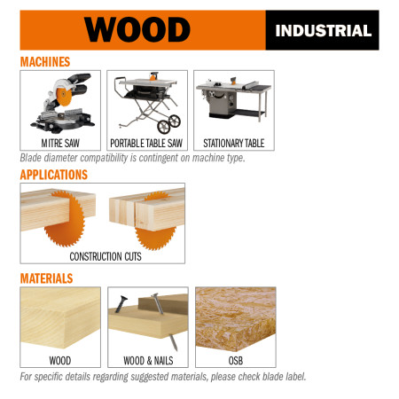 Пильний диск по дереву CMT 315х30х24 - поздовжній різ (286.024.13M)