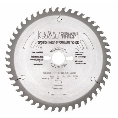 Пильний диск для двосторонньо ламінованих плит CMT 160х20х34 INDUSTRIAL (287.034.06H)