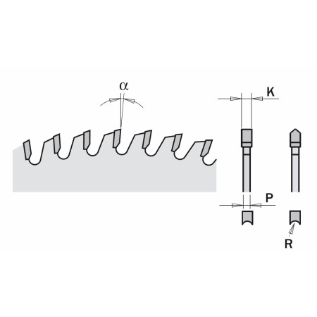 Пильний диск для двосторонньо ламінованих плит CMT 160х20х34 INDUSTRIAL (287.034.06H)