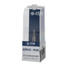 Фреза спіральна по пластику ITA TOOLS Z1 D3 I6 L60 S6 (ST51.03.006.060.06RE)