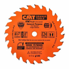 Пильний диск по дереву з тонким пропилом CMT 115х9,5х24 (272.115.24)