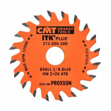 Пильний диск по дереву з тонким пропилом CMT 50х10х20 (273.050.20D)