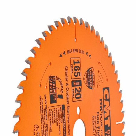 Пильний диск по дереву з тонким пропилом CMT 165х20х56 (273.165.56H)