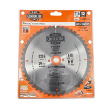 Пильний диск по дереву CMT 216х30х48 K CONTRACTOR® (K21648M)