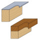 Обгінна (копіювальна) фреза з нижнім підшипником CMT D19 I38,1 L92,9 S12 (906.692.11)