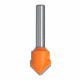Фреза пазова V-подібна 90° для Alucobond CMT D18 I7,4 L60 S8 (915.001.11)