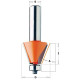 Фреза для фаски 15° CMT D19 I11,5 L54,9 S8 (936.130.11)