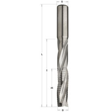 Фреза спіральна чорнова CMT з стружколомом Z3 D16 I95 L150 S16 (195.162.11)